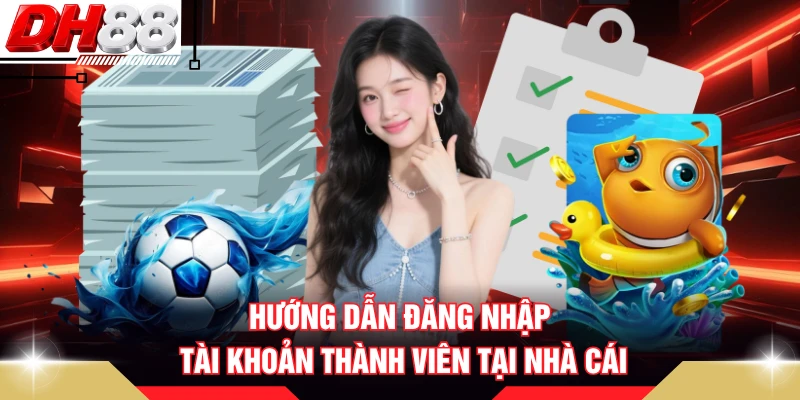 Hướng dẫn đăng nhập tài khoản thành viên tại nhà cái