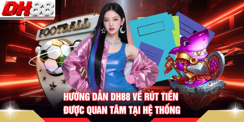 Hướng dẫn DH88 về rút tiền được quan tâm tại hệ thống